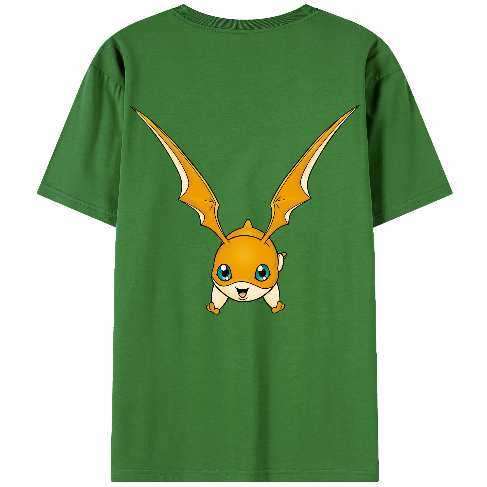 （画像用） Digimon デジタルモンスター/デジモン レディース半袖Tシャツ(バックプリント)